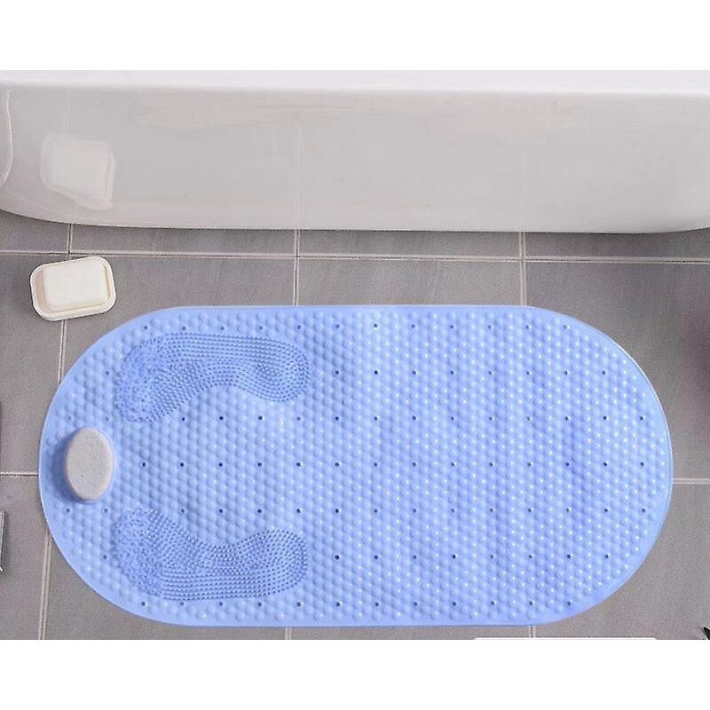 Rutschfeste Duschmatte Aus Pvc Mit Herausnehmbarem Bimsstein – 40 X 80 Cm