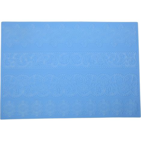 Silikon-backmatte Zum Dekorieren Von Kuchen, Blumenmuster, Lebensmittelecht, Druckmatte Zum Selberbacken