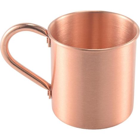 Moscow Mule Becher Aus Reinem Kupfer, Glatt Und Robust, Ohne Innenbeschichtung, Ideal Für Cocktails, Kaffee, Bier, Milch Und Wasser.