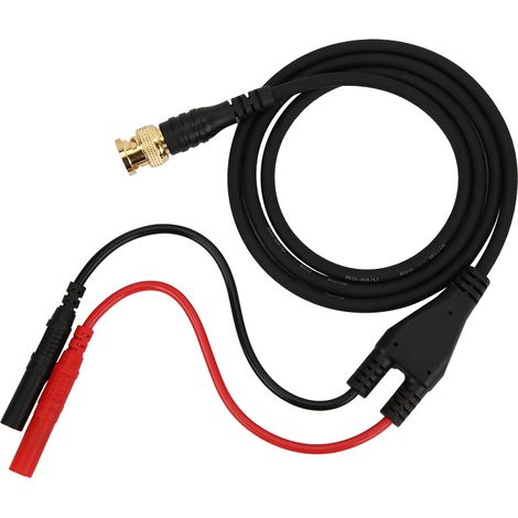 P1065 4mm Bnc-testkabel Mit Vergoldeten Bananensteckern Aus Reinem Kupfer