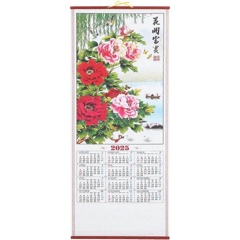 Englischer Monatswandkalender, Urlaubsplanungskalender, Tageskalender Fürs Büro – 76,00 X 31,50 X 1,00 Cm – Mehrfarbig