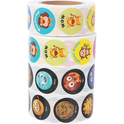 Rollen Motivationsaufkleber Für Kinderhausaufgaben – Geschenkidee – 2,5 Cm