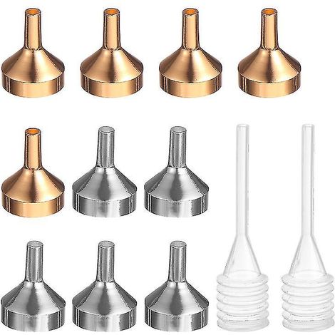 Set Mit 12 Trichtern Zum Umfüllen Von Flüssigkeiten