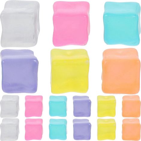 25 Wiederverwendbare Und Waschbare Acryl-eiswürfel – 1,70 X 1,70 X 1,70 Cm