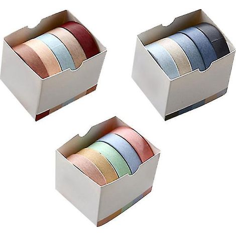 15 Rollen Dekoratives Washi-tape Zum Verpacken Von Geschenken