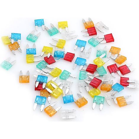 Set Mit 60 Miniatur-atc-sicherungen Für Autos, Lkws Und Fahrzeuge (5a, 10a, 15a, 20a, 25a Und 30a).