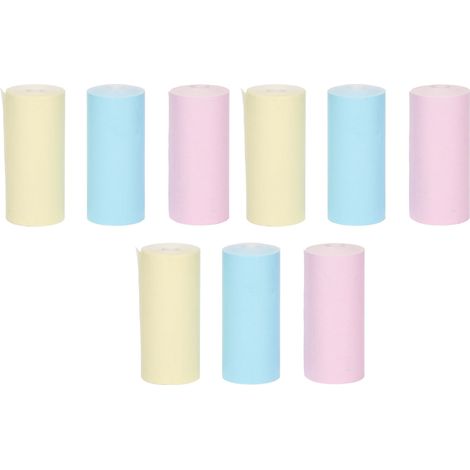 Rollen Mini-klebepapier In Verschiedenen Farben – Kompakt Und Tragbar Zum Beschriften Von Zuhause, Büro Und Für Diy-projekte