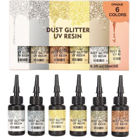 Stück Uv-kleber 10 Ml In Stiftform, Schnellhärtend, Gelbe Serie Für Diy-schmuck Und Bastelarbeiten