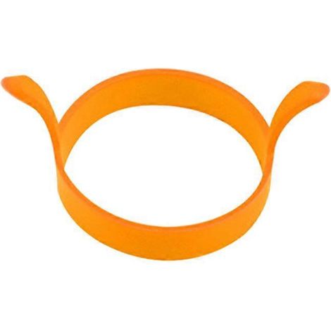 Antihaftbeschichtete, Hitzebeständige Silikon-eierform, Ideal Für Spiegeleier Und Pfannkuchen (orange). – 12,50 X 8,50 X 4,50 Cm – Orange