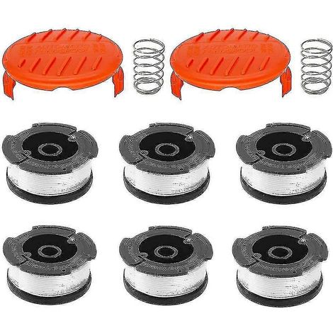 Black+decker A6481 Spule + 6 Packungen Schnur, Kompatibel Mit Dem Reflex Trimmer