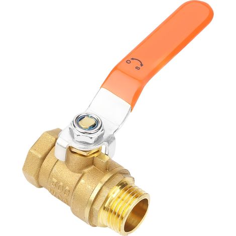 1/2" Bsp Dn15 Messing-kugelhahn, Außen- Und Innengewinde