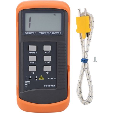 Digitales Thermometer Mit Thermoelement-sensor Typ K, -50 °c Bis 1300 °c, Hohe Präzision