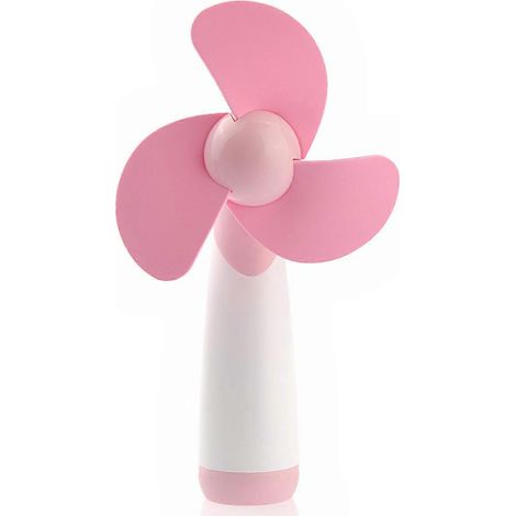 Ygh365b Miniatur-ventilator, Tragbar, Batteriebetrieben (pink)
