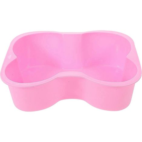 Knochenförmige Kuchenform Aus Wiederverwendbarem Silikon, Zum Backen, Silikon-backwerkzeug. – 16,00 X 12,00 X 5,00 Cm – Rosa