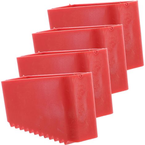 Set Mit 4 Rutschfesten Leiterfüßen, Leiterfüßeschoner – 5,50 X 3,80 X 2,50 Cm – Rosy