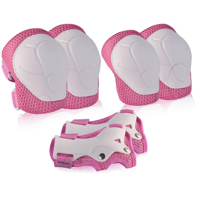 Knieschoner Für Outdoor-sportarten Für Kinder Von 2 Bis 6 Jahren – Größe S – Rosa