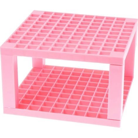 Abnehmbarer, Multifunktionaler Stiftehalter Mit 96 Fächern, Tischaufsteller, Organizer Für Zeichenmarker, Pinsel Und Kosmetikutensilien (pink)