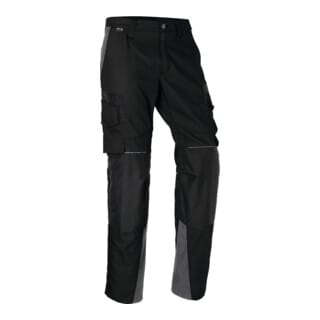 KÜBLER Damen-Bundhose InnovatiQ, schwarz / anthrazit, Konfektionsgröße DE: 42