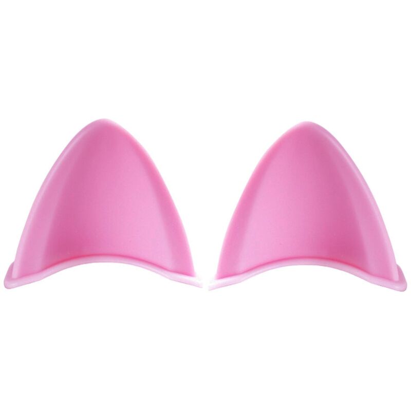 Dekorative Katzenohren Als Accessoire Für Motorradhelme – Rosa (2er-set)
