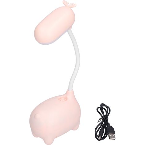 Led-kinderlampe Mit Sanftem, Natürlichem Licht, 360° Verstellbar, Mit Usb-ladefunktion Für Schlafzimmer Oder Studentenwohnheim
