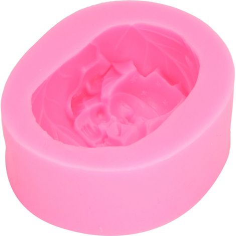 Babyförmchen Aus Rosa Silikon – Bezauberndes Design, Weich Und Langlebig – Praktisches Und Dekoratives Küchenaccessoire