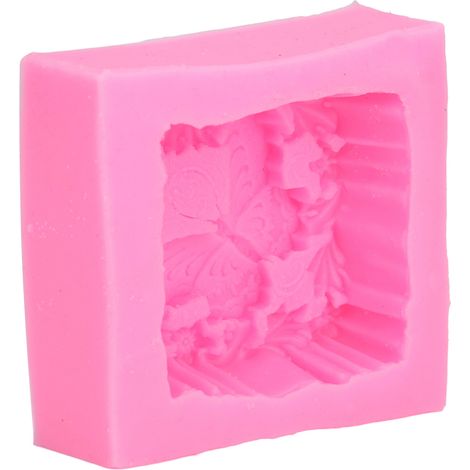 3d-silikonform In Schmetterlings- Und Blütenform Für Die Handgemachte Seifenherstellung Sowie Für Gebäck- Und Tortendekorationen