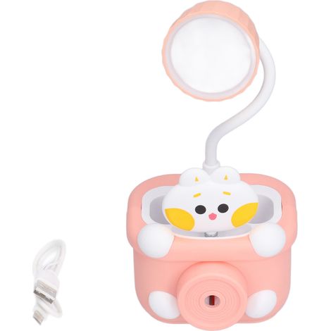 Led-schreibtischlampe Mit Stifthalter, Usb-ladefunktion Und Niedlichem Design – Ideal Als Dekoration Oder Geschenk.