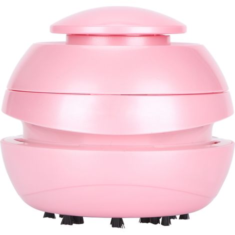Tragbarer Tischstaubsauger Für Krümel Und Staub – Rosa