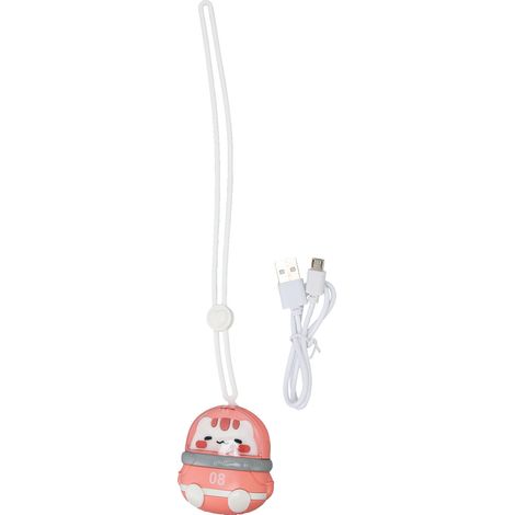 Wiederaufladbarer, Klingenloser Nackenventilator Über Usb, 3 Geschwindigkeitsstufen, Leicht Und Tragbar Für Reisen Im Freien.