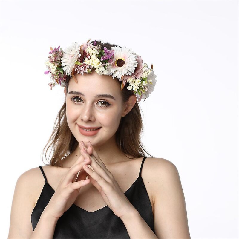 Blumenkranz Für Brautjungfer - Hochzeitsstirnband