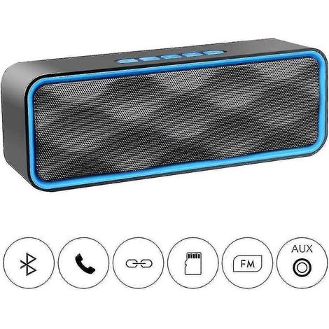 Tragbarer, Kabelloser Bluetooth-lautsprecher Für Den Außenbereich (rot)