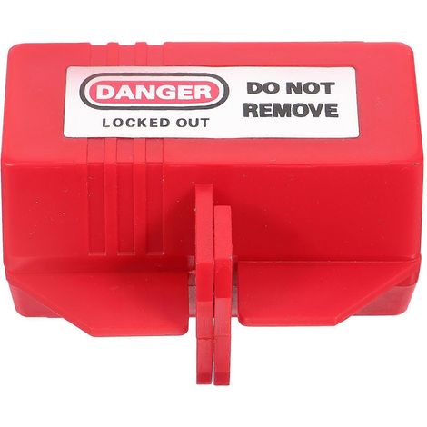 Industrielle Steckdosenverriegelung Für Verlängerungskabel, Thermostatkabel Usw. – 8,6 X 8 Cm – Rot