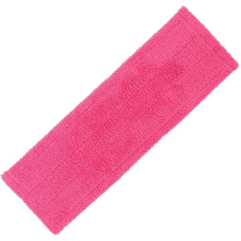 Mikrofaser-staubmopp-ersatzbezug, Ersatz-moppkopfbezug, Korallen-mopppad Für Die Haushaltsreinigung (rot) – 43,00 X 14,00 X 1,00 Cm