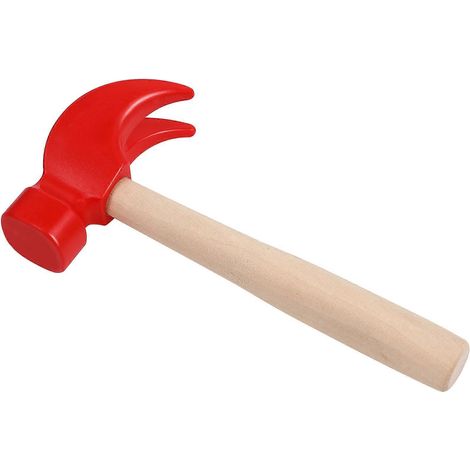 Spielzeughammer Für Kinder, Hammer Mit Holzgriff, Simulationshammer, Wartungswerkzeug, Lernspielzeug