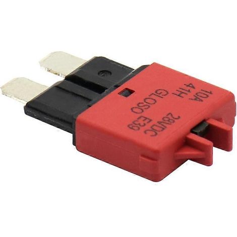 10a 28v Dc-leistungsschalter-auslösesicherungen, Standard-sicherung Mit Manueller Rückstellung (rot)