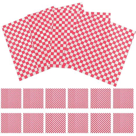 50 Blatt Lebensmittelverpackungspapier, Pergamentpapier Für Wurstwaren, Sandwich- Und Kuchenverpackungen – 30 X 30 Cm