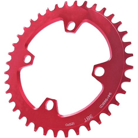 Mountainbike-kettenblatt 94/96 Mm Lochkreis, 32/34/36/38 Zähne Für Shimano M4000-32-rot