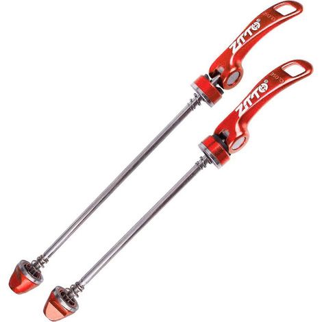1 Paar Schnellspanner Für Rennradnaben, Schnellspannhebel Für Vorder- Und Hinterrad – Rot