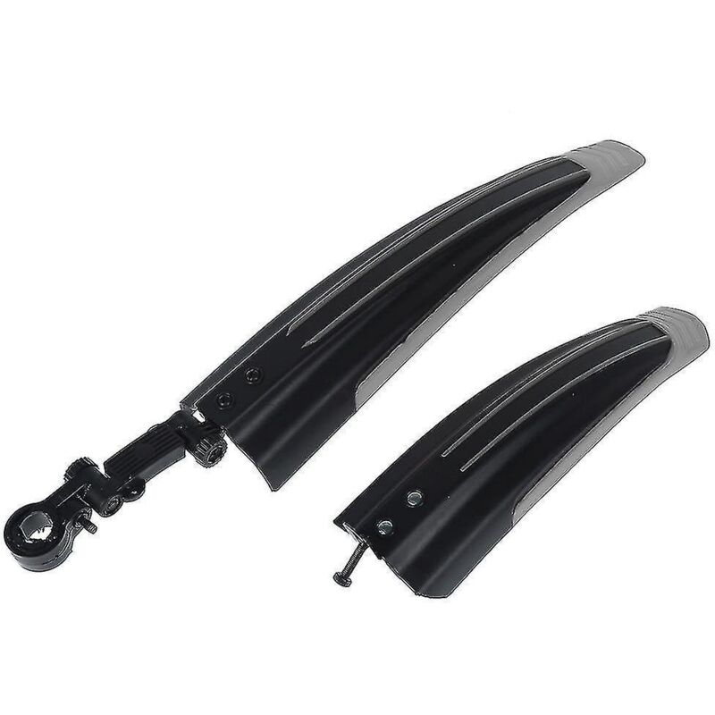 Verstellbare Fahrradschutzbleche Für 20/22/24/26-zoll-fahrräder, Rot/grau