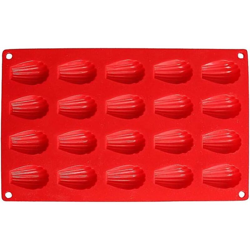Silikon-madeleineform, Geriffelte Mini-muffins, Hitzebeständig, Ideal Zum Backen Von Muffins, Cupcakes, Brownies, Kuchen Und Puddings.