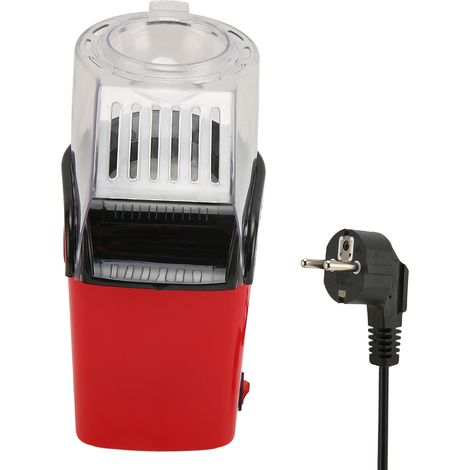 Tragbare Rote Elektrische Popcornmaschine – Gesundes Popcorn Für Partys, Als Geschenk, 220-v-eu-stecker