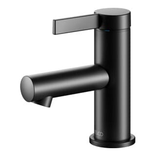 Keuco Waschtisch-Einhebelmischer 60 IXMO Pure Ausl. 90mm, o. Abl-Garnitur, sw matt