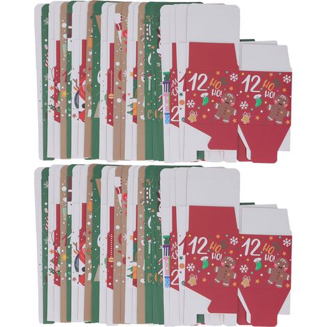 48 Weihnachtsgeschenkboxen Mit Bezaubernden Designs Und Deckeln Für Süßigkeiten Und Partys