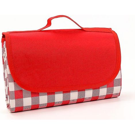 Extra Große, Wasserdichte, Rote Campingmatte – 150 X 80 Cm