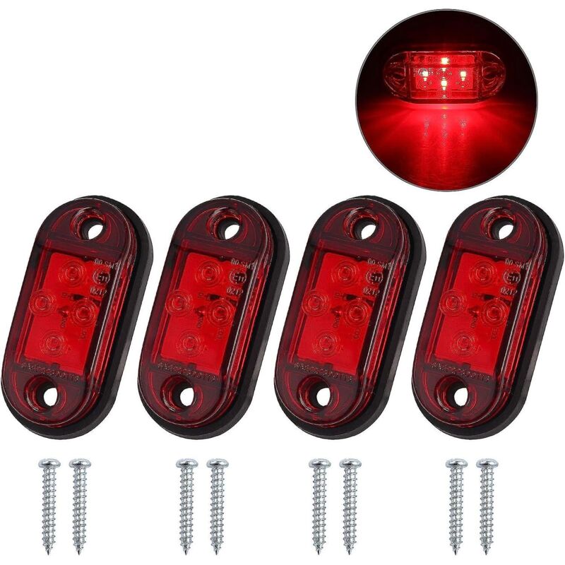 Universelle, Wasserdichte Led-positionsleuchten Für 4x4-fahrzeuge, Vorne Und Hinten, 12 V/24 V, Für Anhänger, Transporter, Wohnwagen, Lkw Und Busse