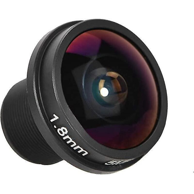 1,8-mm-180°-weitwinkelobjektiv, 5-mp-hd-fisheye-weitwinkel-überwachungskamera Für Überwachungskameras