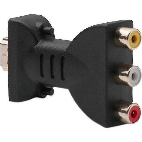 Hdmi-stecker Auf 3 Rca-buchsen Composite-audio-video-konverter Für Fernseher