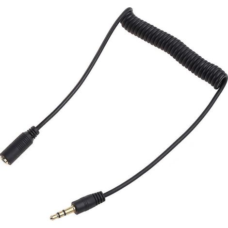 Audio-verlängerungskabel Für Kopfhörer, Flexibles, Federbelastetes Kabel