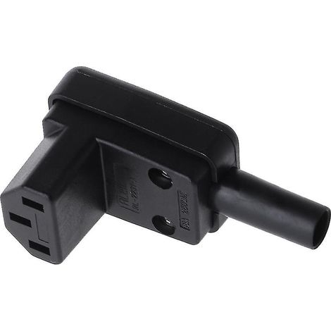 90° Abgewinkelter C13 Iec 320-stromanschluss Für Neuverkabelung, 250 V, 10 A, C13-buchse