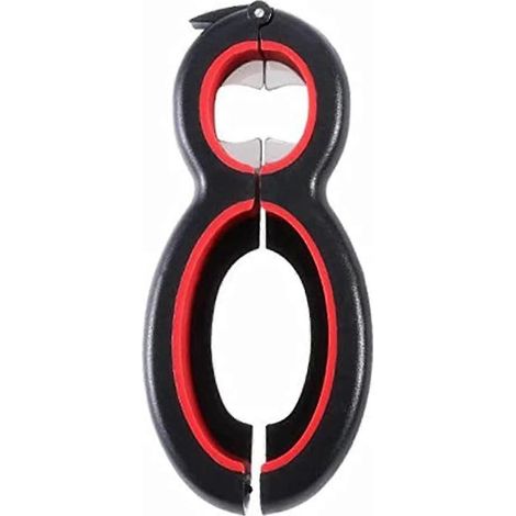 6-in-1 Multifunktions-flaschenöffner: Bierflaschenöffner, Dosenöffner, Glasöffner, Ideales Geschenk Für Männer Oder Väter, Schraubverschluss-glasöffner, Limonadenglasöffner, Ideal Für Senioren Und Fre